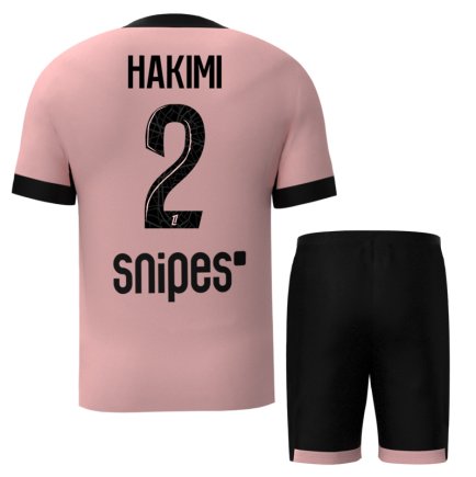 Футбольная форма ПСЖ Хакими 2 (PSG Hakimi 2) 2024-2025 игровая/повседневная 15229509 цвет: розовый