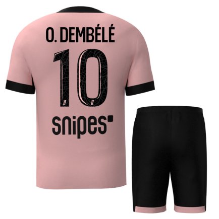 Футбольная форма ПСЖ Дембеле 10 (PSG Dembele 10) 2024-2025 игровая/повседневная 15229709 цвет: розовый