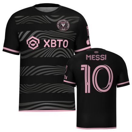 Футболка Интер Майами Месси 10 (Inter Miami Messi 10) 2023-2024 игровая/повседневная 11224801 цвет: черный