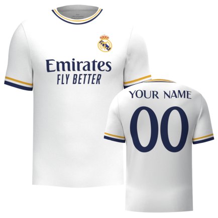 Футболка Real Madrid (Реал Мадрид) 2023-2024 ігрова/повсякденна 11227110 колiр: білий Футболка Real Madrid (Реал Мадрид) 2023-2024 ігрова/повсякденна 11227110 колiр: білий