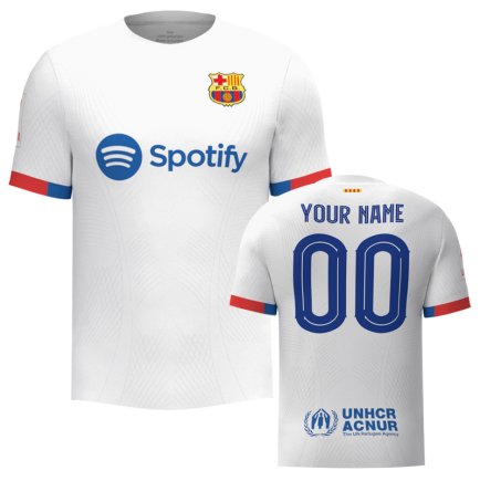 Футболка Barcelona (Barca, Барса) 2023-2024 ігрова/повсякденна 12226510 колiр: білий