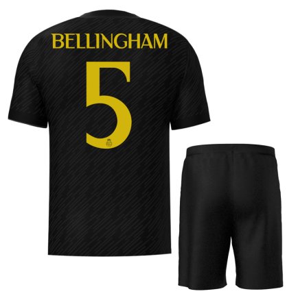 Футбольна форма Реал Мадрид Беллінгем 5 (Bellingham 5) 2023-2024 ігрова/повсякденна 13227601 колiр: чорний