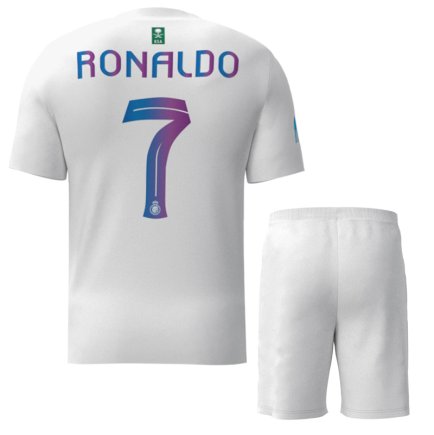 Футбольна форма Аль-Наср Роналдо (Al Nassr Ronaldo) 2023-2024 ігрова/повсякденна 14224010 колiр: білий