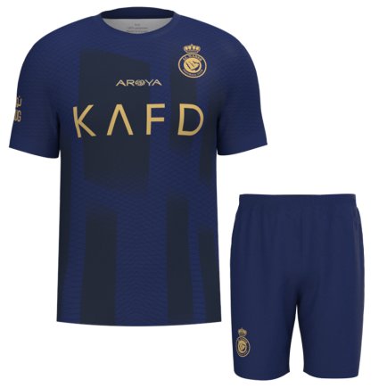 Футбольна форма Аль-Наср (Al Nassr) 2023-2024 ігрова/повсякденна 14224112 колiр: темно-синій