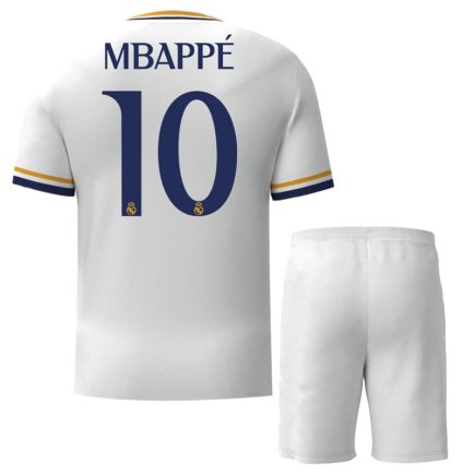 Футбольная форма Реал Мадрид Мбаппе 10 (Real Madrid Mbappe 10) 2023-2024 игровая/повседневная 14226910 цвет: белый