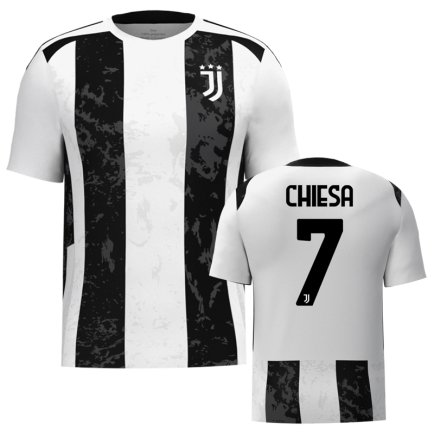 Футболка Ювентус Кьеза 7 (Juventus Chiesa 7) 2024-2025 игровая/повседневная 15232710 цвет: белый