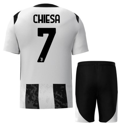 Футбольная форма Ювентус Кьеза 7 (Juventus Chiesa 7) 2024-2025 игровая/повседневная 15232810 цвет: белый