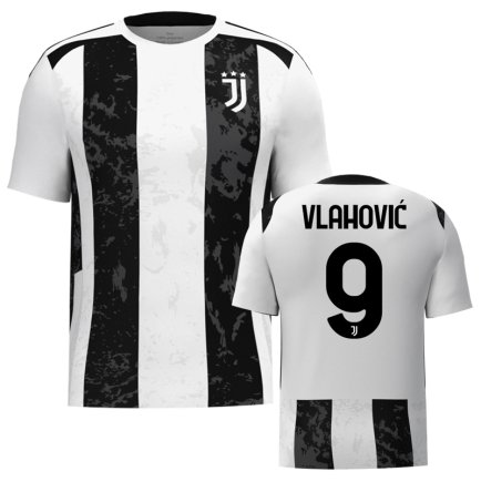 Футболка Ювентус Влахович 9 (Juventus Vlahovic 9) 2024-2025 игровая/повседневная 15232910 цвет: белый