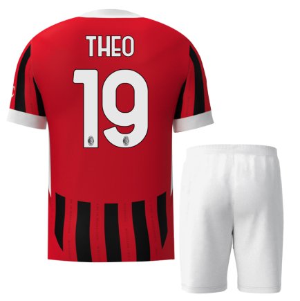 Футбольная форма Милан Тео 19 (Milan Theo 19) 2024-2025 игровая/повседневная 15233402 цвет: красный