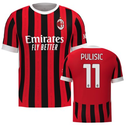 Футболка Мілан Пулишич 11 (Milan Pulisic 11) 2024-2025 ігрова/повсякденна 15233502 колiр: червоний