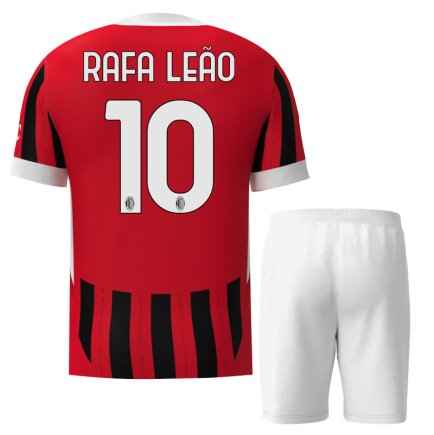 Футбольная форма Милан Рафаэль Леао 10 (Milan Rafael Leao 10) 2024-2025 игровая/повседневная 15233802 цвет: красный