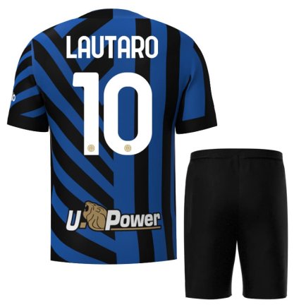 Футбольная форма Интер Милан Лаутаро 10 (Inter Milan Lautaro 10) 2024-2025 игровая/повседневная 15235804 цвет: синий