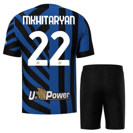 Футбольная форма Интер Милан Мхитарян 22 (Inter Milan Mkhitaryan 22) 2024-2025 игровая/повседневная 15236404 цвет: синий