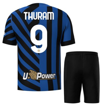 Футбольная форма Интер Милан Тюрам 9 (Inter Milan Thuram 9) 2024-2025 игровая/повседневная 15236604 цвет: синий