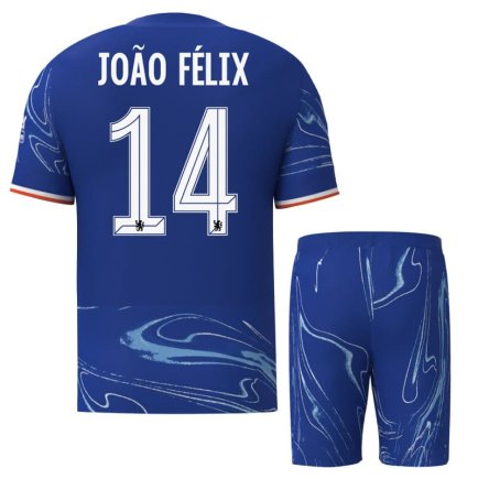 Футбольная форма Челси Жоау Феликс 14 (Chelsea Joao Félix 14) 2024-2025 игровая/повседневная 15238604 цвет: синий