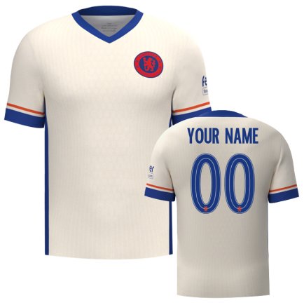 Футболка Chelsea (Челси) 2024-2025 игровая/повседневная 15238910 цвет: белый