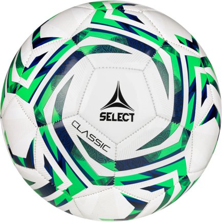 Мяч футбольный Select Classic v25 (004) размер 5 цвет: белый/зеленый детский