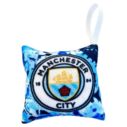 Сувенірна подушка Manchester City 22360704 колiр: синій, розмір 7x7 см