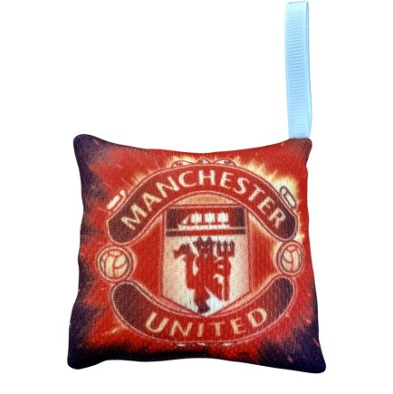 Сувенирная подушка Manchester United 22361102 цвет: красный, размер 7x7 см