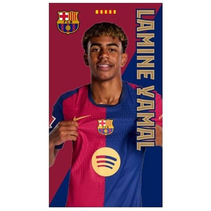 Рушник велюровий Барселона FC Barcelona Yamal
