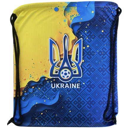 Рюкзак Украина для обуви, мячей, аксессуаров 25291300 цвет: желто-синий