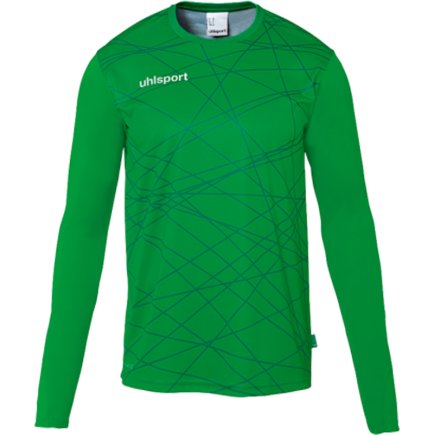 Вратарский свитер Uhlsport Prediction GOALKEEPER SHIRT LS 100530570 зеленый детский