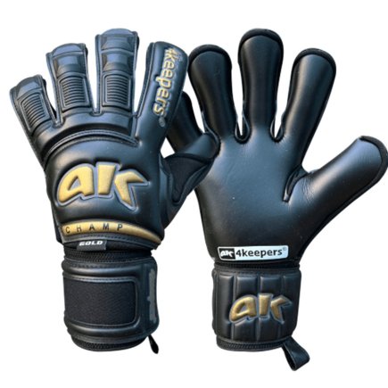 Воротарські рукавиці 4keepers Champ Gold Black VI RF2 S906441