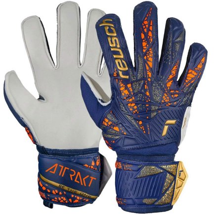 Вратарские перчатки Reusch Attrakt Infinity Solid Junior 54 72 515 4410 детские