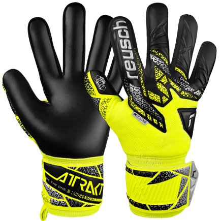 Вратарские перчатки Reusch Attrakt Silver 55 70 215 2025