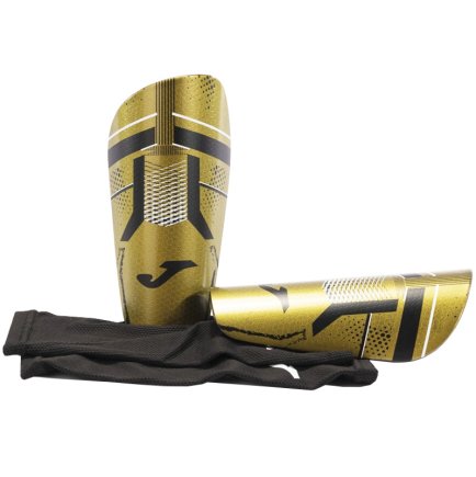 Щитки Joma J-PRO 401490.901 цвет: черный/золотой