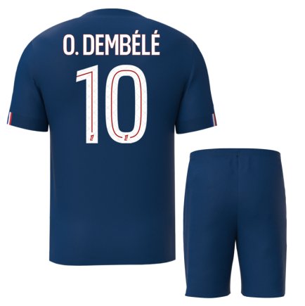 Новая Футбольная форма ПСЖ Дембеле 10 (PSG Dembele 10) 2025-2026 игровая/повседневная 15242412 цвет: темно-синий