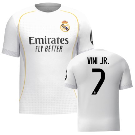 Нова Футболка Реал Мадрид Вінісіус Жуніор 7 (Real Madrid Vini Jr 7) 2026 ігрова/повсякденна 15244110 колiр: білий