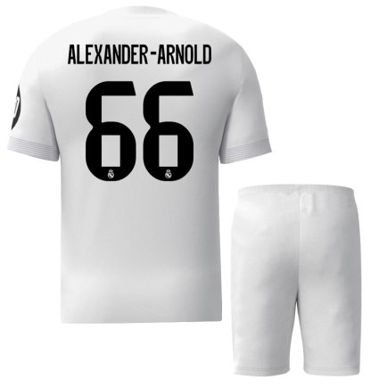Новая Футбольная форма Реал Мадрид Александер-Арнольд 66 (Real Madrid Alexander-Arnold 66) 2025-2026 игровая/повседневная 15244610 цвет: белый