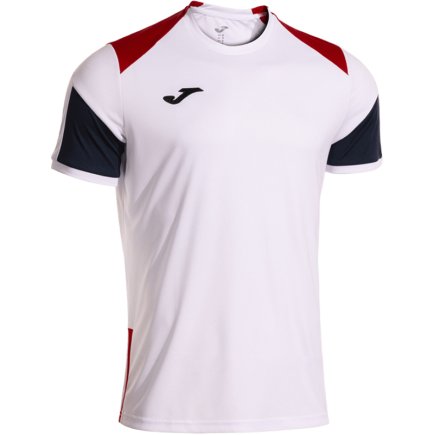Футболка ігрова Joma DANUBIO 104209.206 колір: білий/червоний