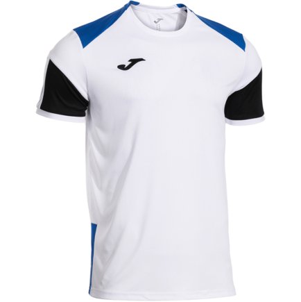 Футболка игровая Joma DANUBIO 104209.207 цвет: белый/синий
