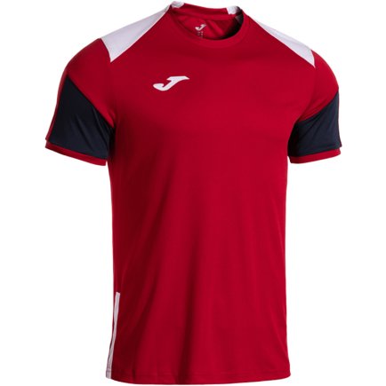 Футболка ігрова Joma DANUBIO 104209.602 колір: червоний/білий