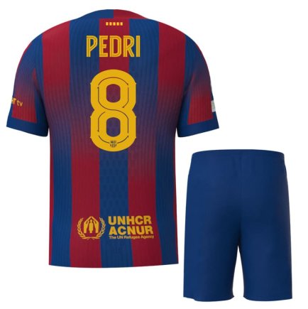 Новая Футбольная форма Барселона Педри 8 (Barcelona Pedri 8) 2025-2026 игровая/повседневная 15246012 цвет: темно-синий