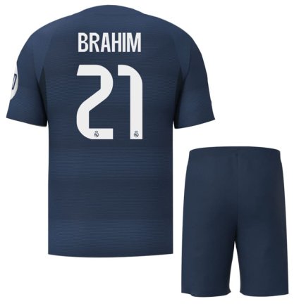 Новая Футбольная форма Реал Мадрид Брахим 21 (Real Madrid Brahim 21) 2025-2026 игровая/повседневная 15248304 цвет: синий
