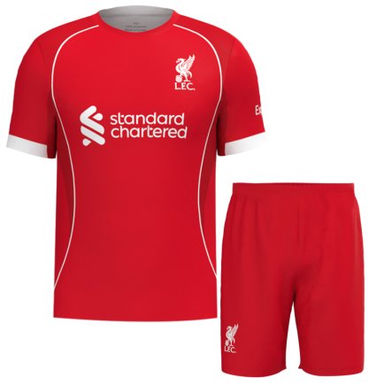 Новая Футбольная форма Liverpool (Ливерпуль) 2025-2026 игровая/повседневная 16250102 цвет: красный