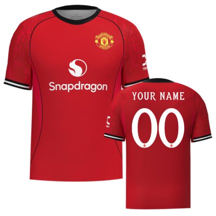 Нова Футболка Manchester United (Манчестер Юнайтед) 2025-2026 ігрова/повсякденна 16250202 колiр: червоний