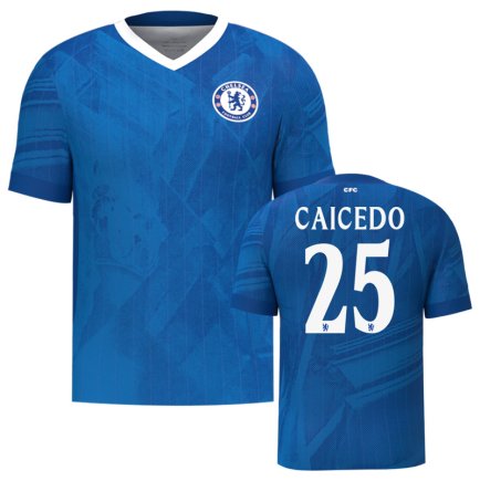Нова Футболка Челсі Кайседо 25 (Chelsea Caicedo 25) 2025-2026 ігрова/повсякденна 16253204 колiр: синій