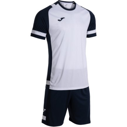Футбольна форма Joma LIDER SET 104285.203 колір: білий/темно-синій