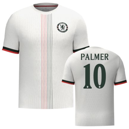 Нова Футболка Челсі Палмер 10 (Chelsea Palmer 10) 2025-2026 ігрова/повсякденна 16254210 колiр: білий
