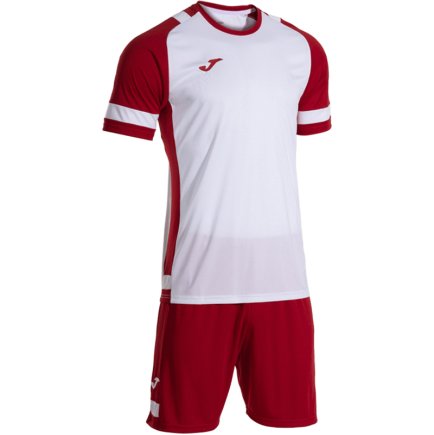Футбольная форма  Joma LIDER SET 104285.206 цвет: белый/красный