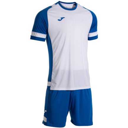 Футбольная форма  Joma LIDER SET 104285.207 цвет: белый/синий
