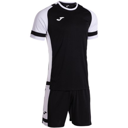Футбольная форма Joma LIDER SET 104285.102 цвет: черный/белый