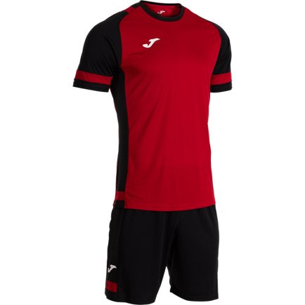Футбольная форма Joma LIDER SET 104285.601 цвет: красный/черный