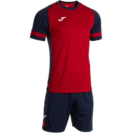 Футбольная форма Joma LIDER SET 104285.603 цвет: красный/темно-синий Футбольная форма Joma LIDER SET 104285.603 цвет: красный/темно-синий