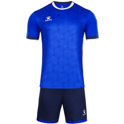 Комплект футбольной формы Kelme PALMA детский 8151ZB3001.9481 цвет: синий/темно-синий