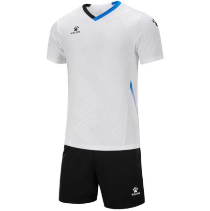 Комплект футбольной формы Kelme NAVARRO 8251ZB1005.9100 цвет: белый/черный Комплект футбольной формы Kelme NAVARRO 8251ZB1005.9100 цвет: белый/черный